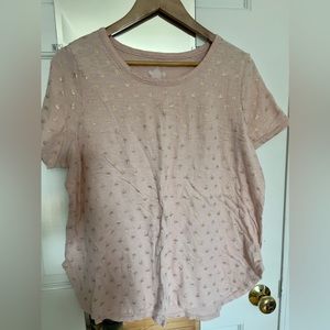 14/16 Pink Lane Bryant short sleeve shirt
